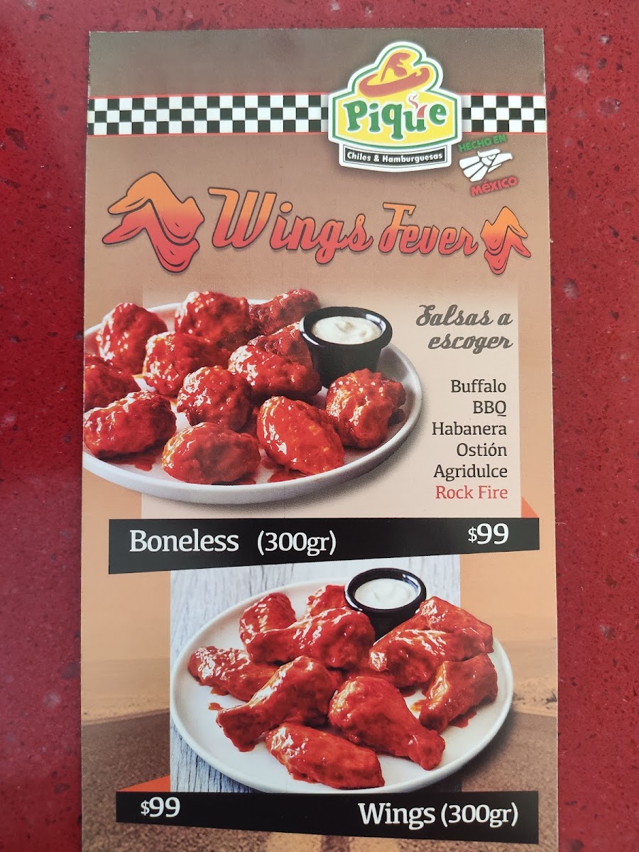 Pique Chiles & Hamburguesas Menu - Image 6